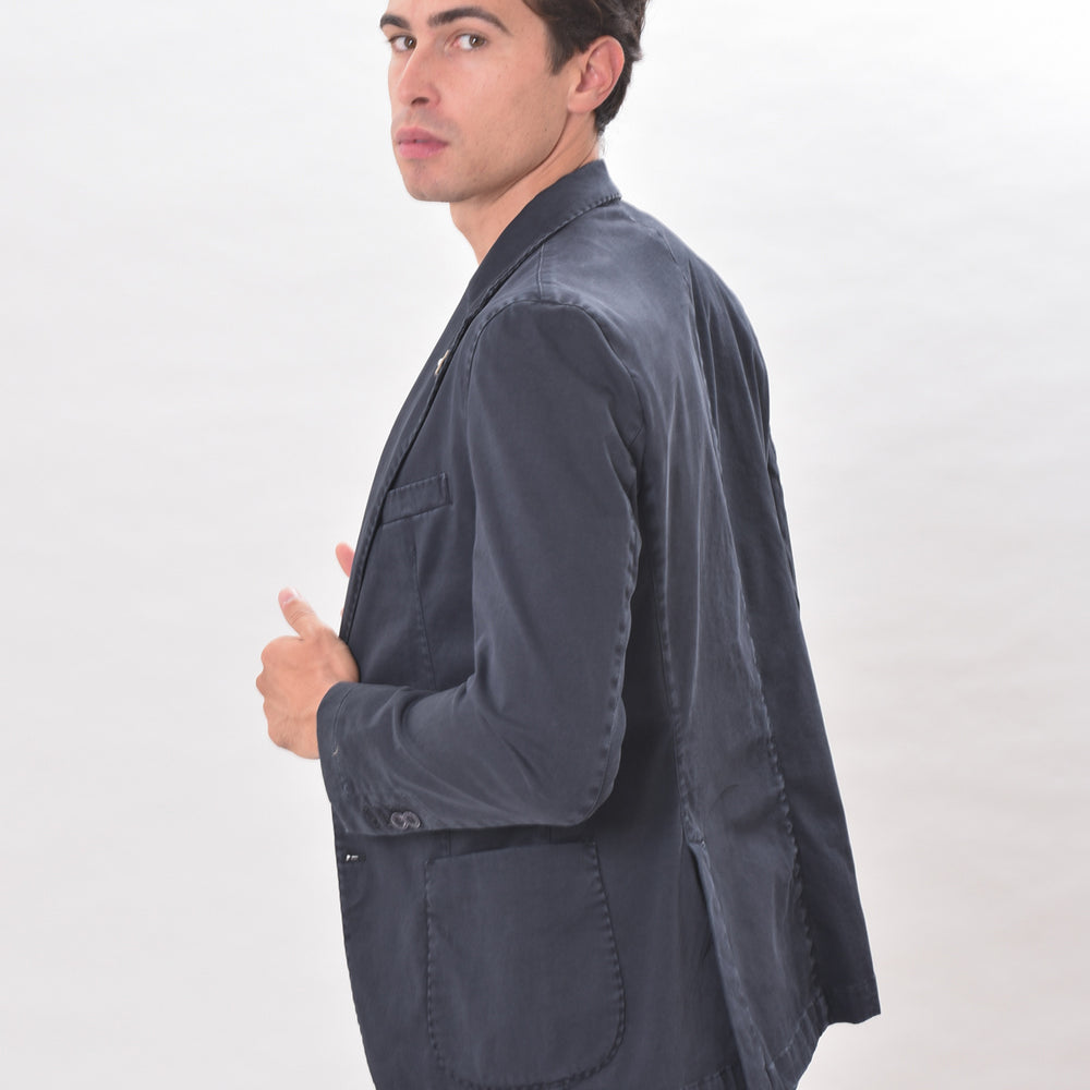 
                      
                        GABARDINE - Giacca monopetto in cotone
                      
                    