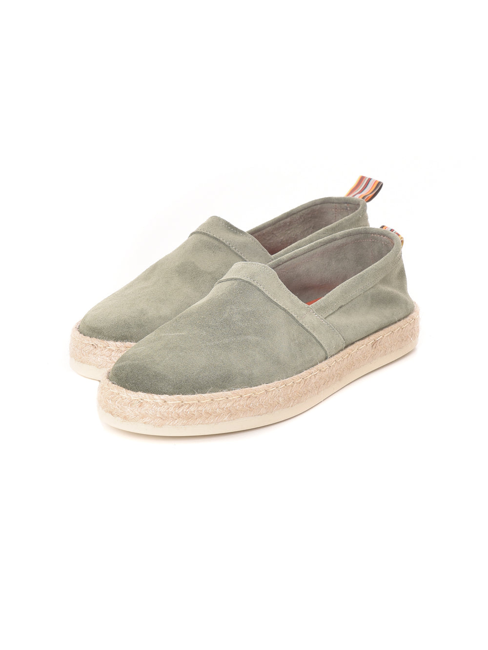 GABARDINE espadrillas in camoscio verde