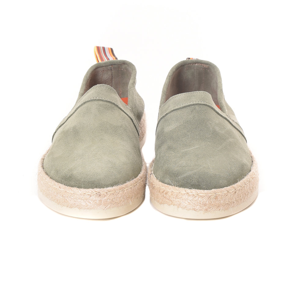 
                      
                        GABARDINE espadrillas in camoscio verde
                      
                    