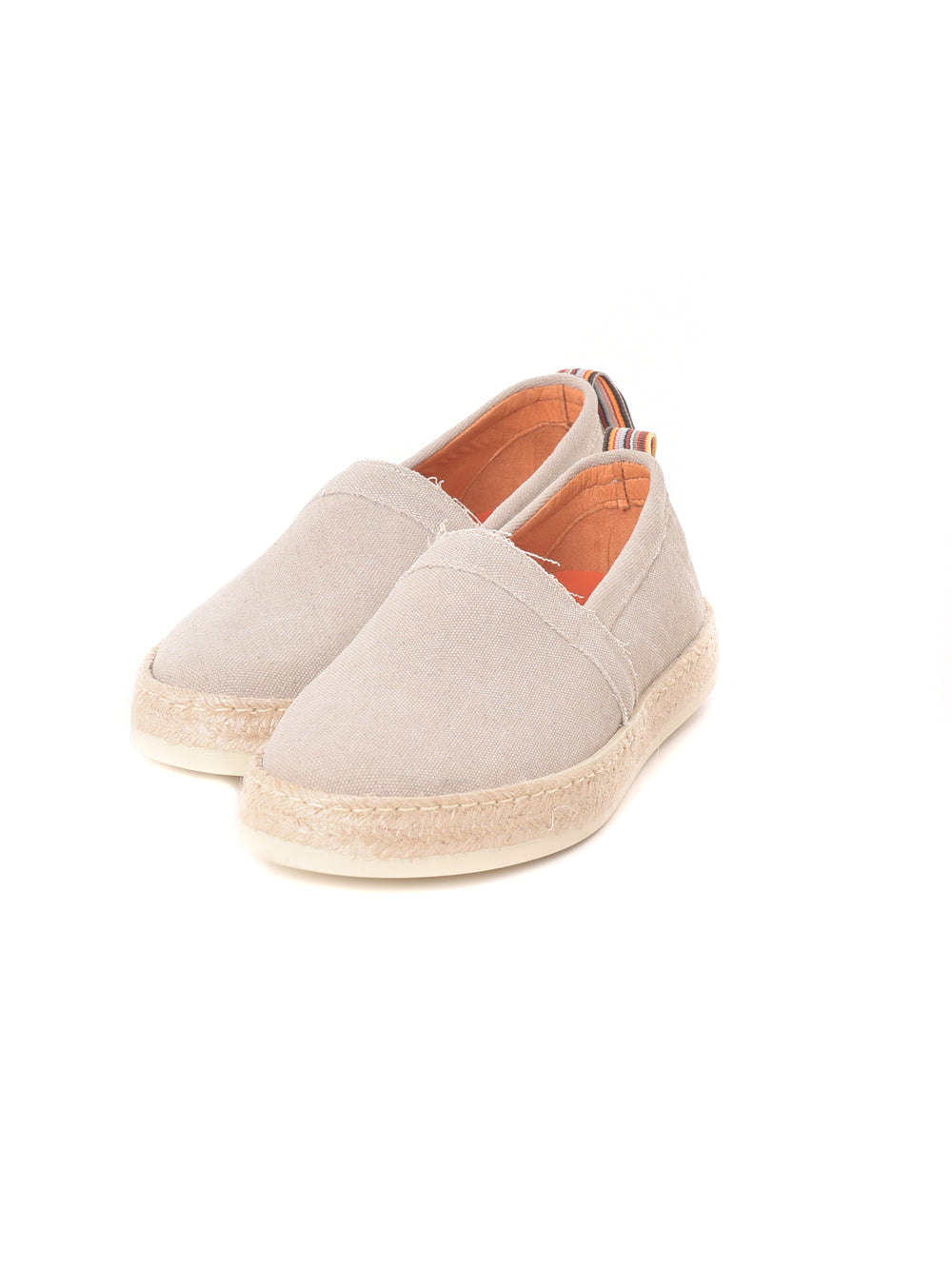 GABARDINE espadrillas in tela beige